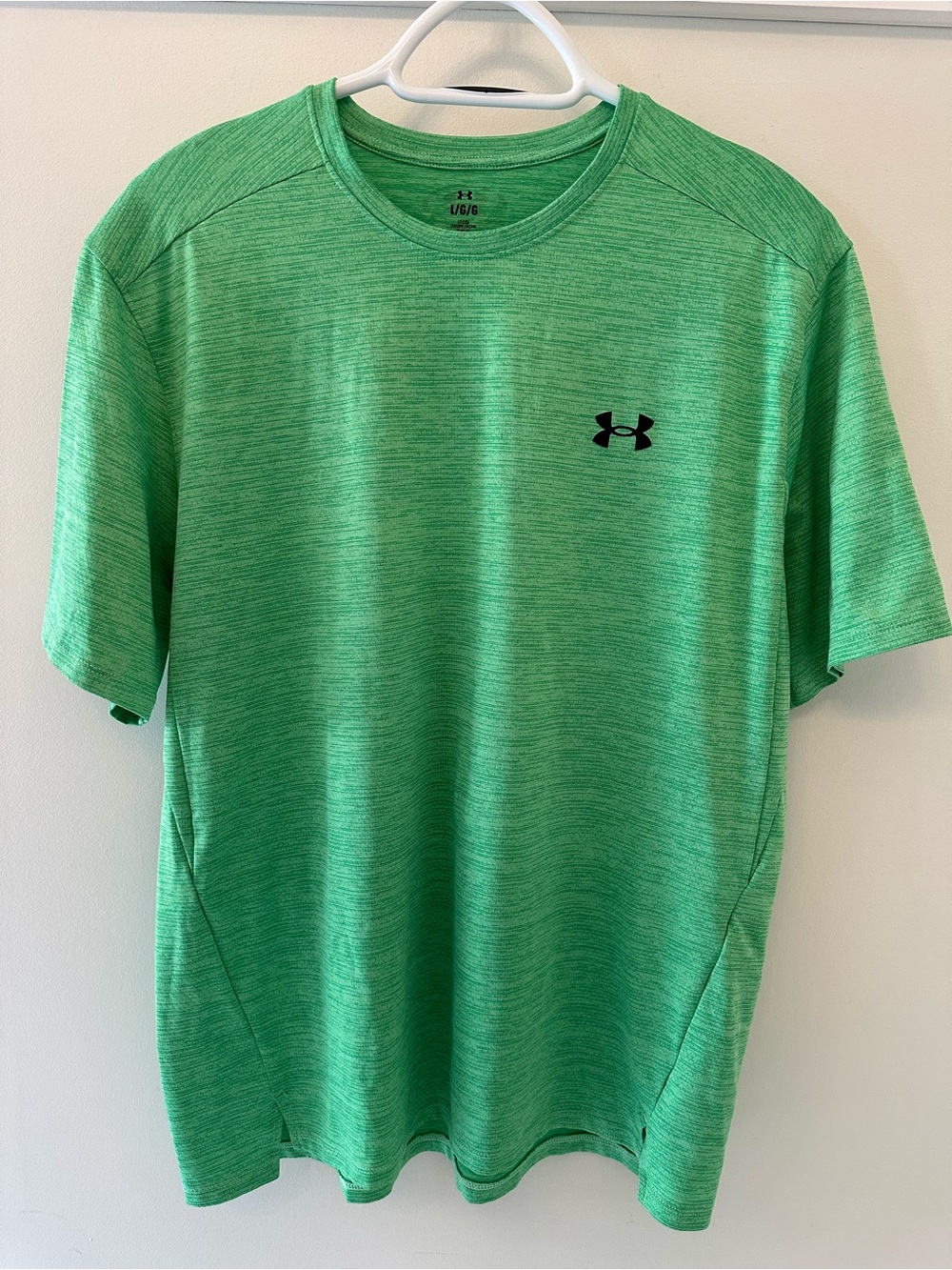 Under Armour Green Heather Performance Short Sleeve Tee